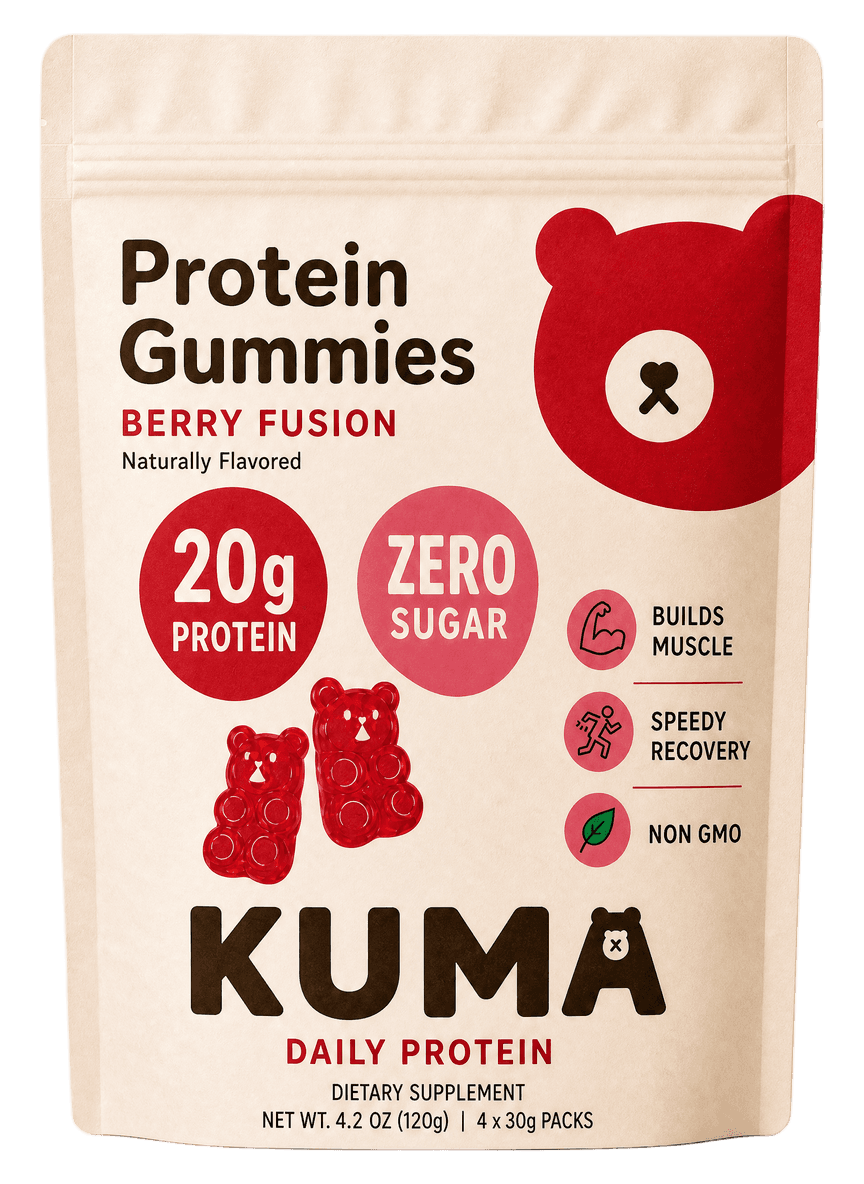 Kuma Protein Gummies pouch