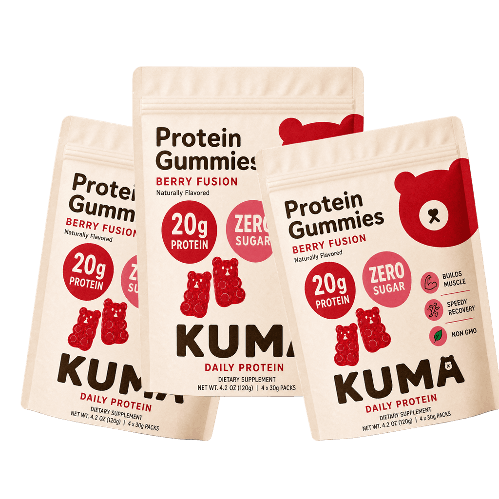 Kuma Protein Gummies — 12 Pouches