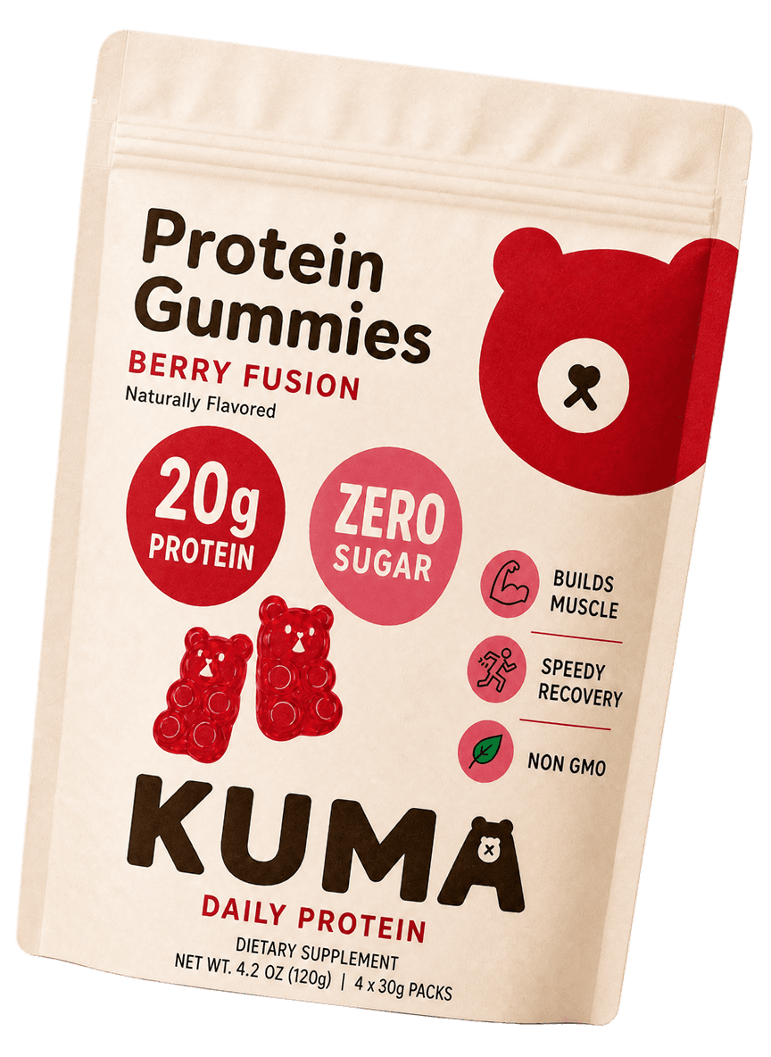 Kuma Protein Gummies pouch